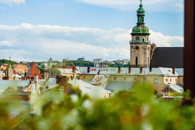 Lviv, Ucrania, arquitectura, casco antiguo, vistas a la ciudad, monumentos de la historia, iglesias y catedrales