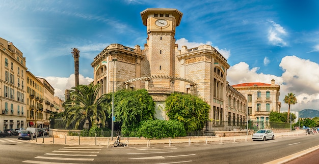 Lycee Massena, emblemático edificio en Niza, Costa Azul, Francia