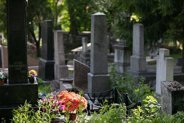 Lychakiv Friedhof in Lviv, Ukraine