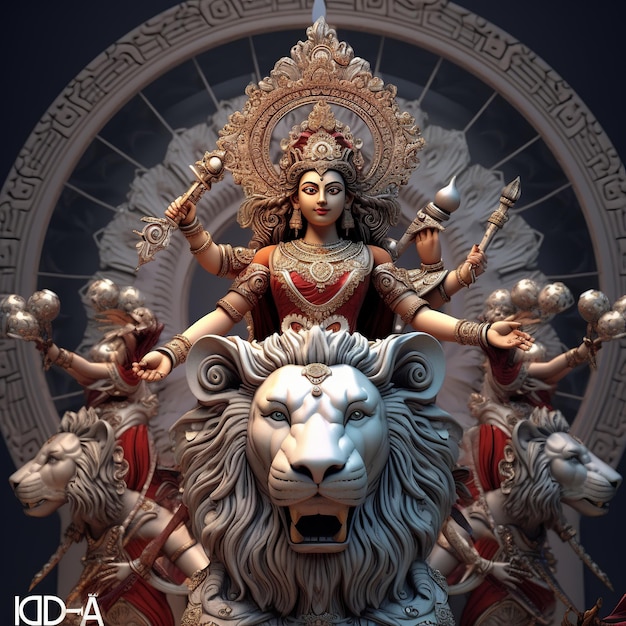 Maa Durga Generative KI