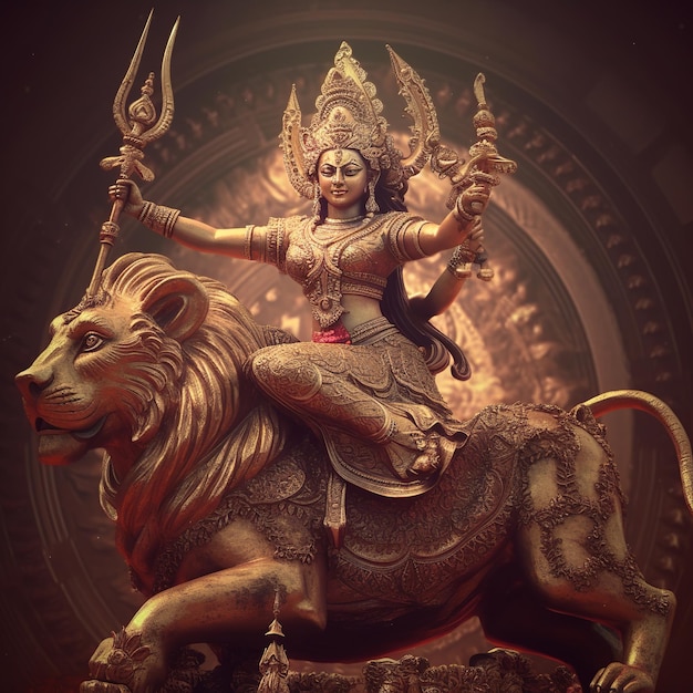 Maa Durga Generative KI