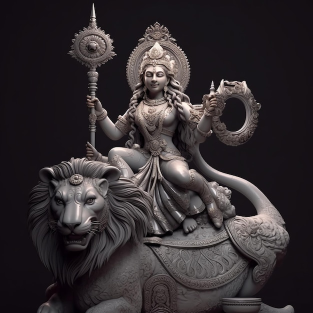 Maa Durga Generative KI