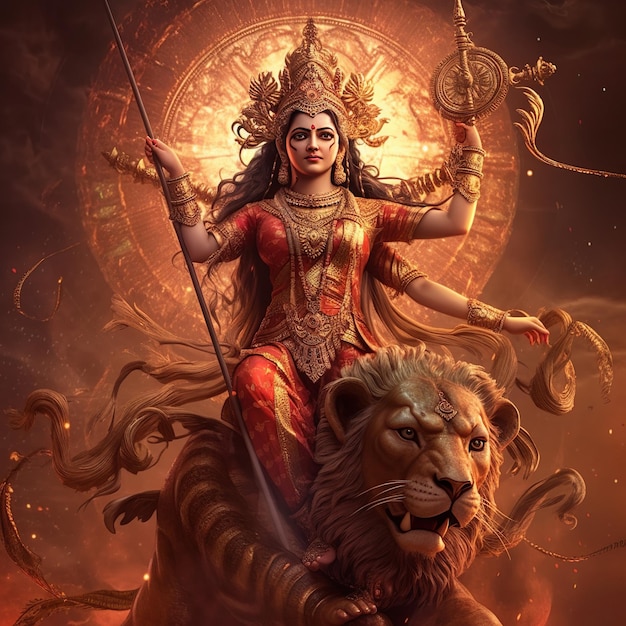 Maa Durga Generative KI