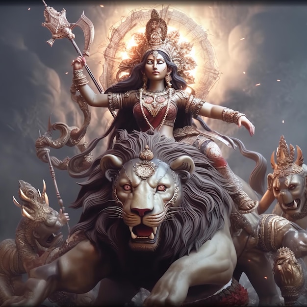 Maa Durga Generative KI