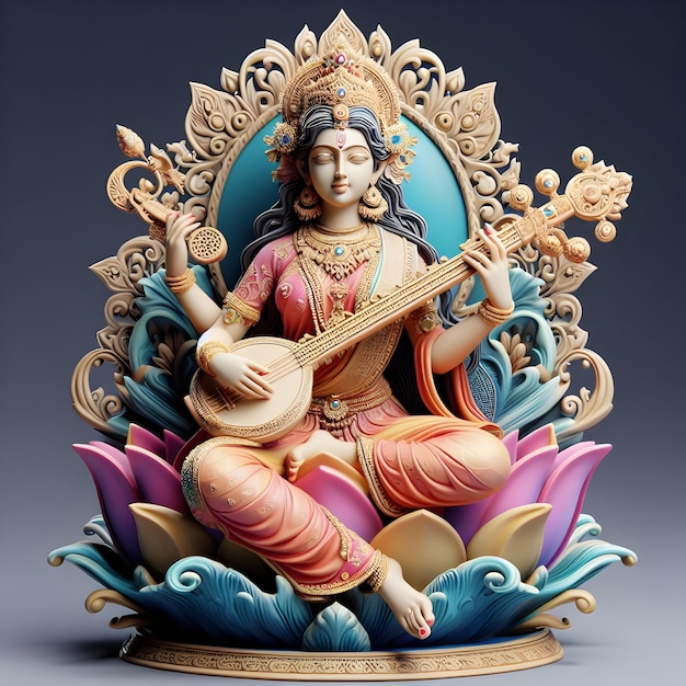 Maa Saraswati Deusa Saraswati