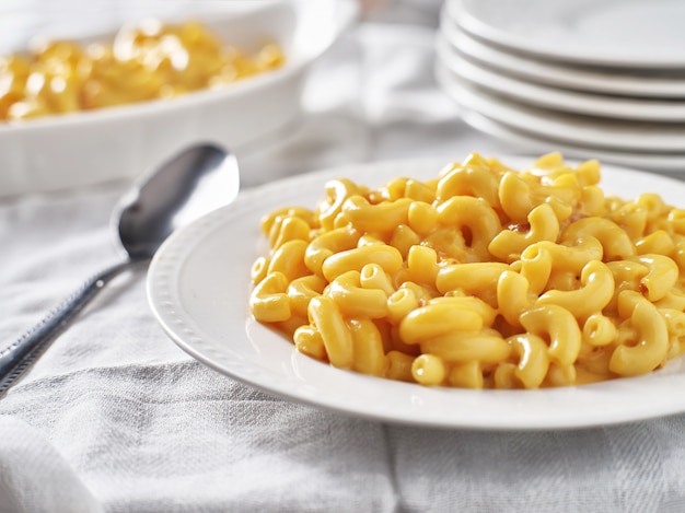 Foto mac saboroso e queijo no prato