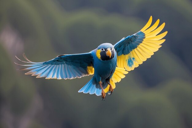 Macaca azul-amarelo Ara ararauna