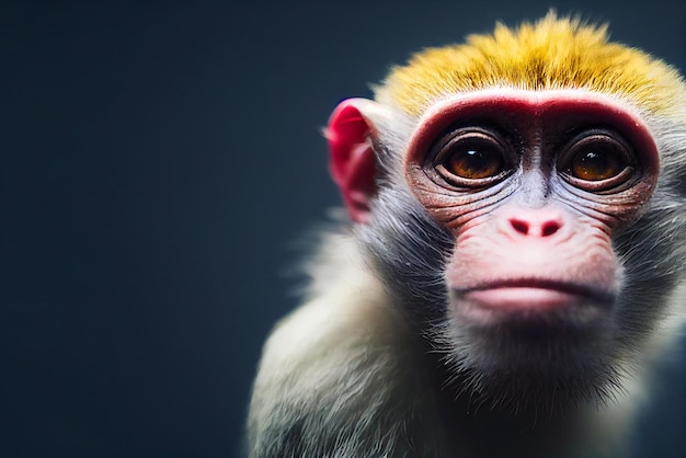 Macaco albino