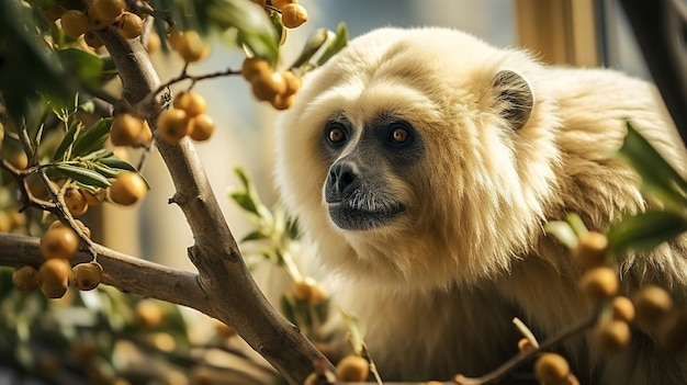 Fundo Macaco Branco Comendo Um Pedaço De Pão Fundo, Uma Criança Macaco  Mostrando A Língua, Foto Fotografia Hd, Cabeça Imagem de plano de fundo  para download gratuito