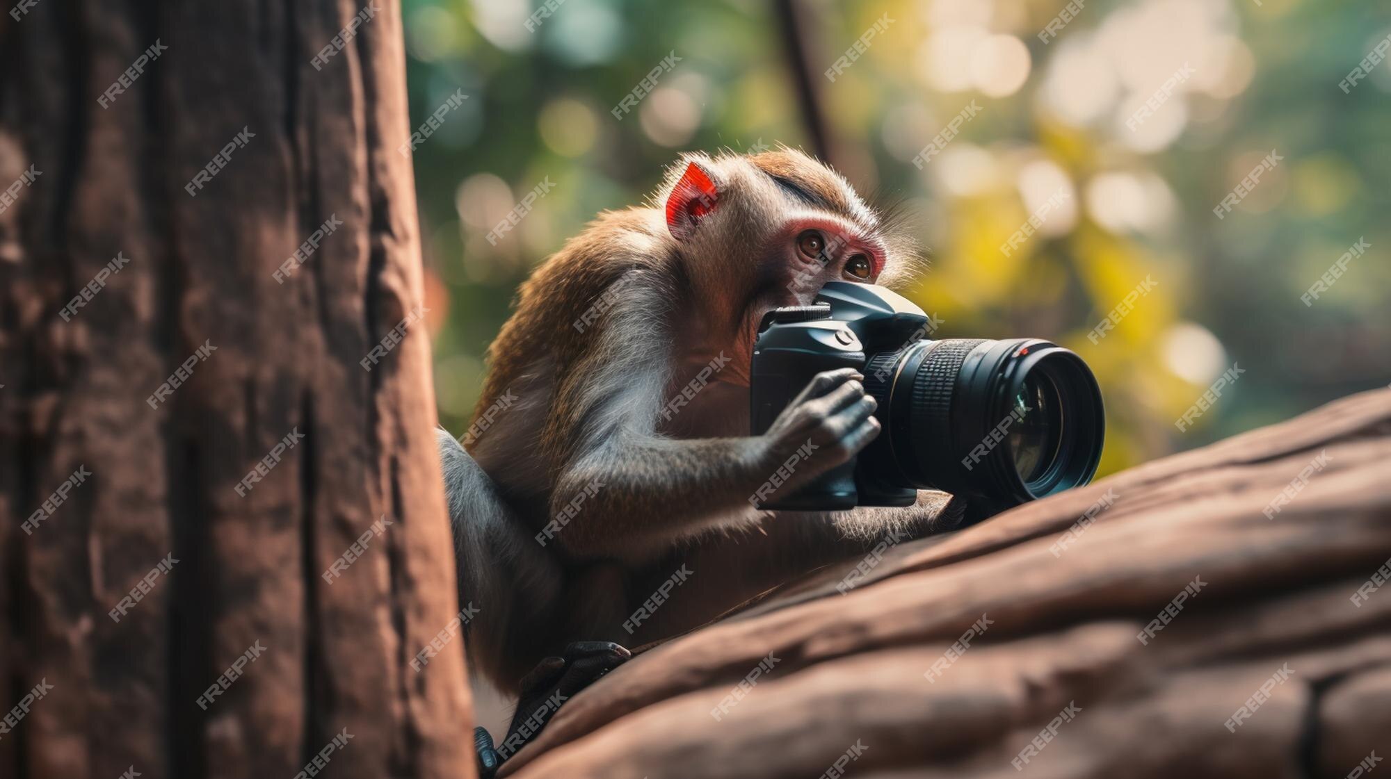 Macaco furta câmera de turista e tira autorretrato; veja vídeo - Animais -  Extra Online