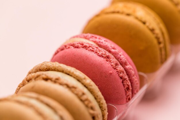 Macaron no pacote