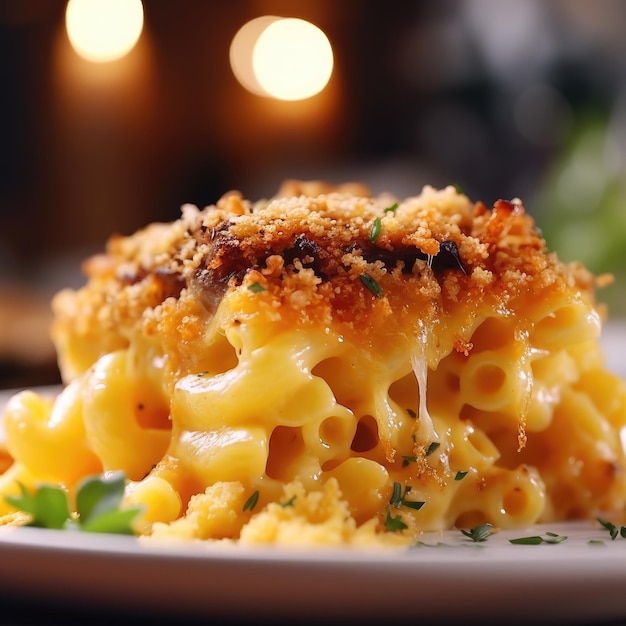 Macaroni e Queijo saborosos