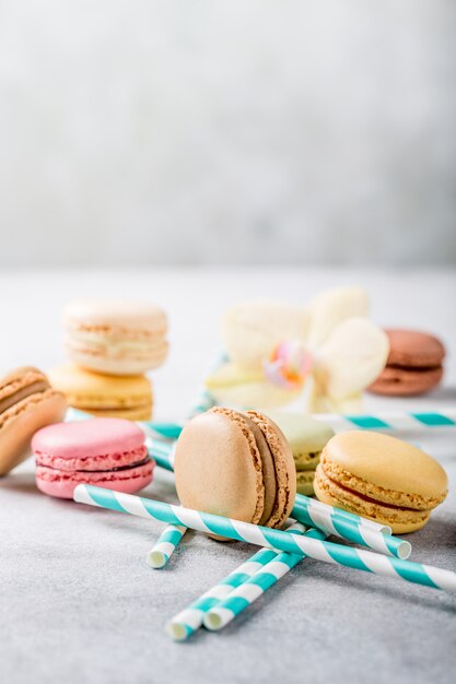 Macarons franceses surtidos