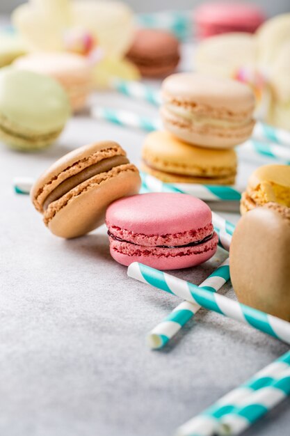 Macarons franceses surtidos