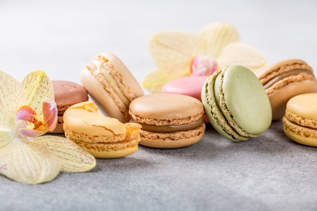 Macarons franceses surtidos