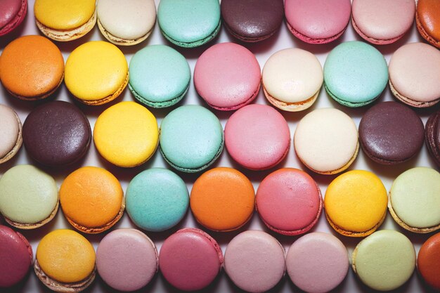 Macarons-Hintergrund