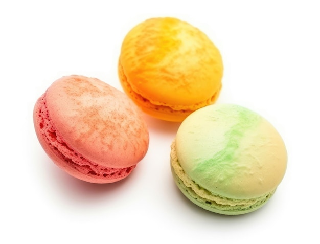 macarons de vainilla francesa