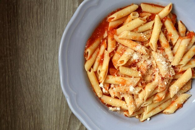 Macarrão com molho de tomate