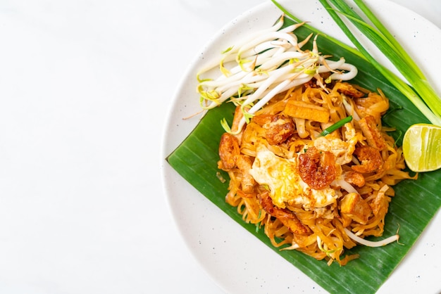 Macarrão de arroz pad thai