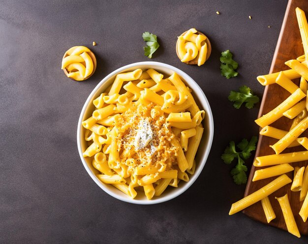 Macarrão e queijo