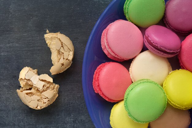 Macarrones franceses postre parisino dulces cerrar