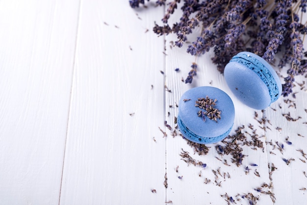 Macarrones De Lavanda Dulce