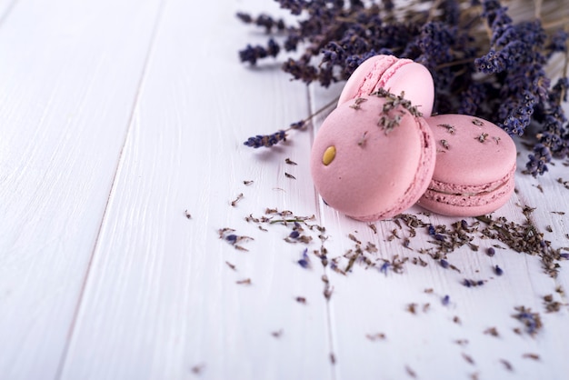 Macarrones De Lavanda Dulce