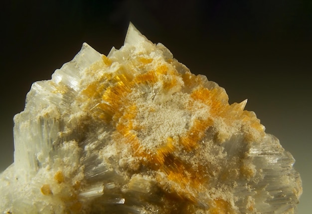 La macdonaldita es una piedra geológica natural preciosa rara en un fondo de gradiente en aislado de baja clave