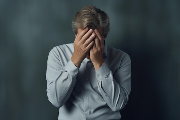 Los machos adultos protegen los ojos después de la caída en los tonos trendcore