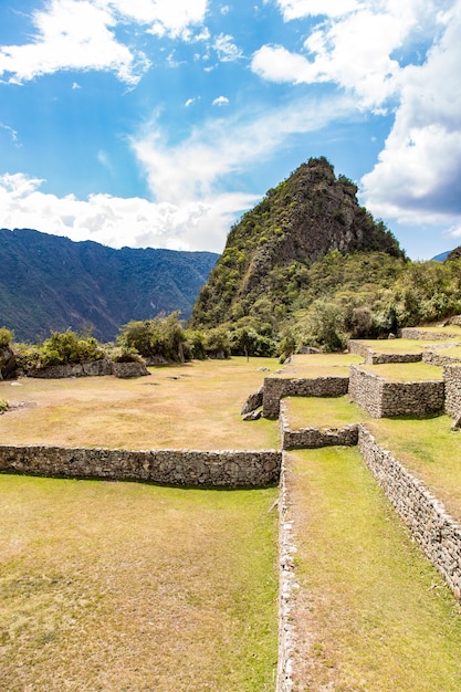 Machu picchu, cusco, peru, américa do sul.