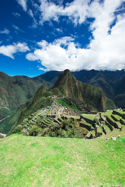 Machu Picchu em um dia ensolarado