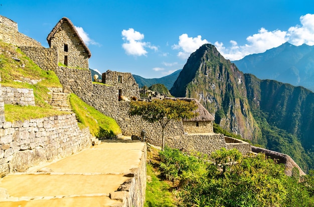 Machu Picchu Inkaruinen in Peru Südamerika