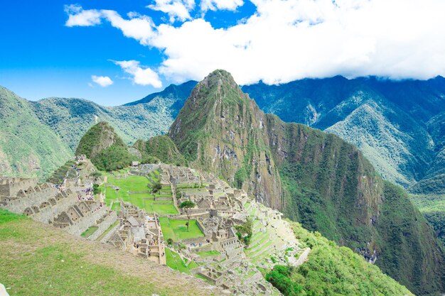 Machu Picchu ist ein UNESCO-WeltkulturerbexAxA