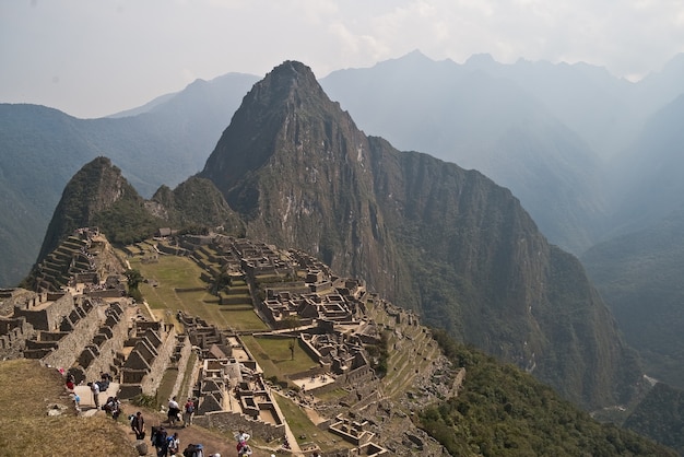 Machu Picchu Peru Denkmal wandern