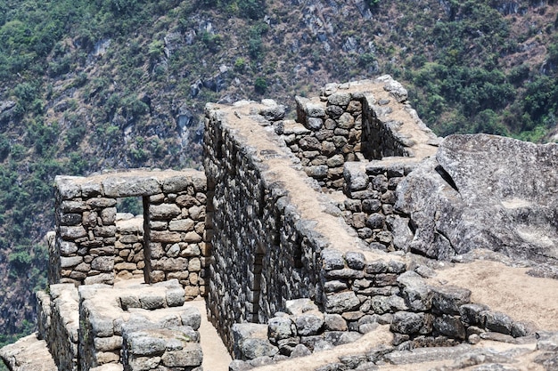 Machu Picchu ruinieren