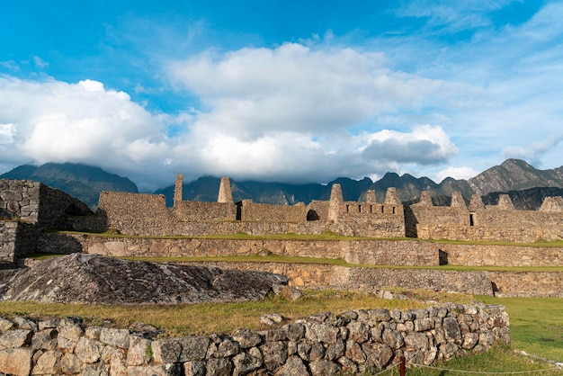 Machu Picchu, santuario histórico peruano, Patrimonio de la Humanidad por la UNESCO. Una de las siete maravillas