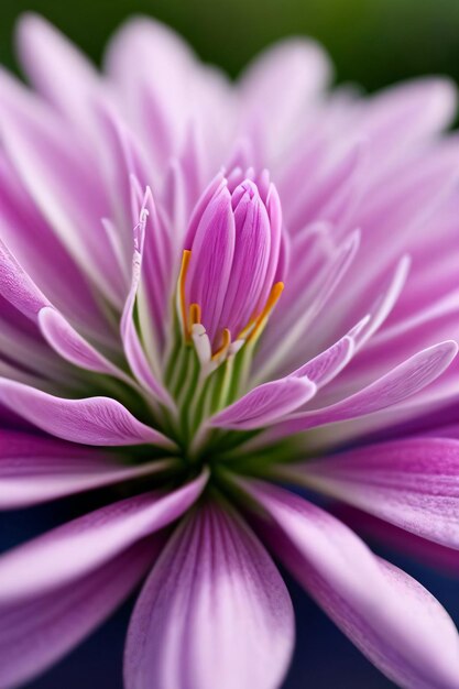 Macro Close Up Shot das flores de fundo