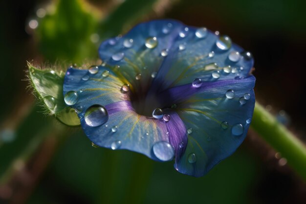 Macro da Glória da Manhã Gerar ai