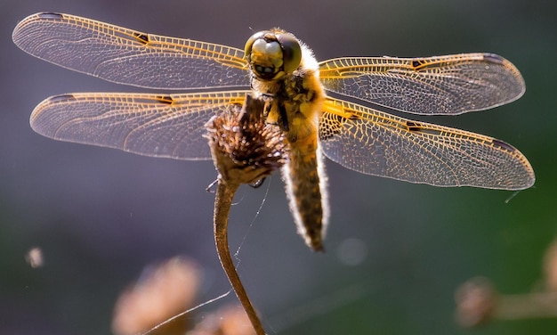 Macro de libélula 1