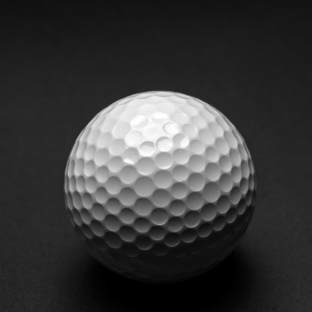 Macro de pelota de golf