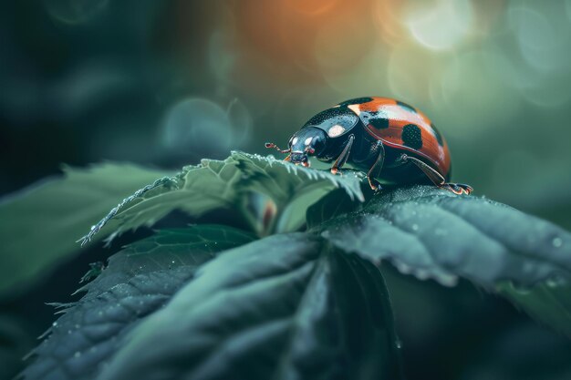 Foto la macrobiota de la mariposa es una planta hermosa.