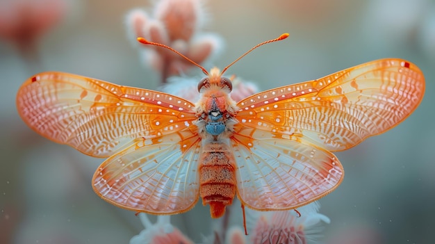 Las macros de insectos se centran en insectos pequeños como las mariposas, las abejas y las libélulas.