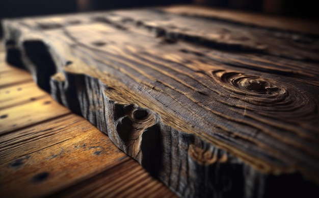 Una madera de cerca. Fondo de madera. textura de madera IA generado