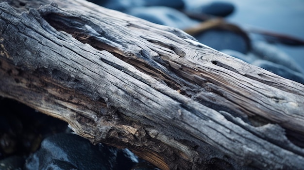 La madera desgastada y el encanto de la costa