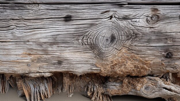 La madera desgastada y el encanto de la costa