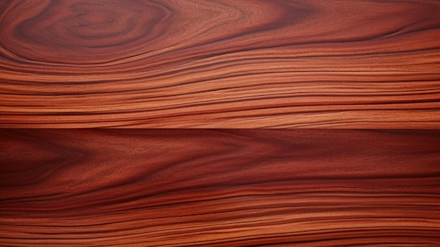 Madera texturizada con grano liso marrón para el fondo