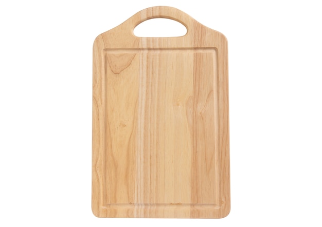 Foto de madera, utensilios de cocina, tabla de cortar, bolsa