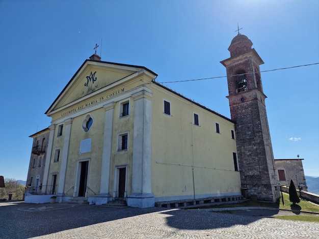 Madonna di Montespineto antiguo santuario iglesia piamonte