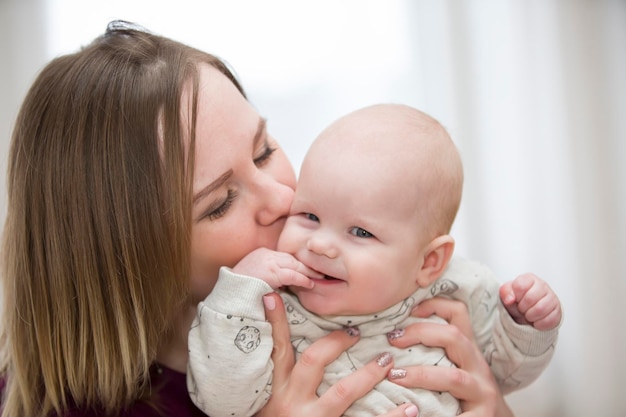 madre y bebe