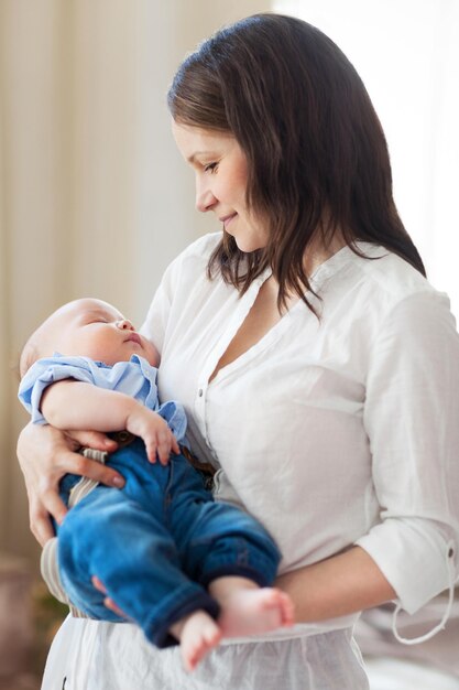 Foto madre e hijo